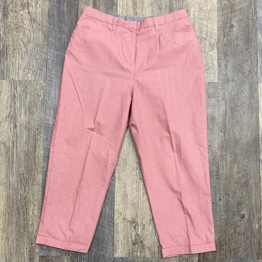 NWOT Lauren Ralph Lauren Red houndstooth Women's Slacks
